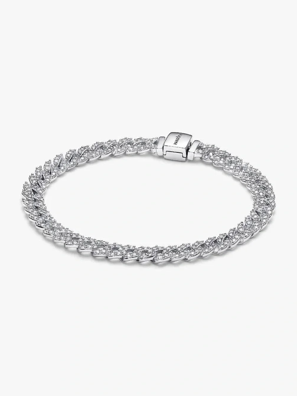 Pandora Pavé Cuban Chain Bracelet